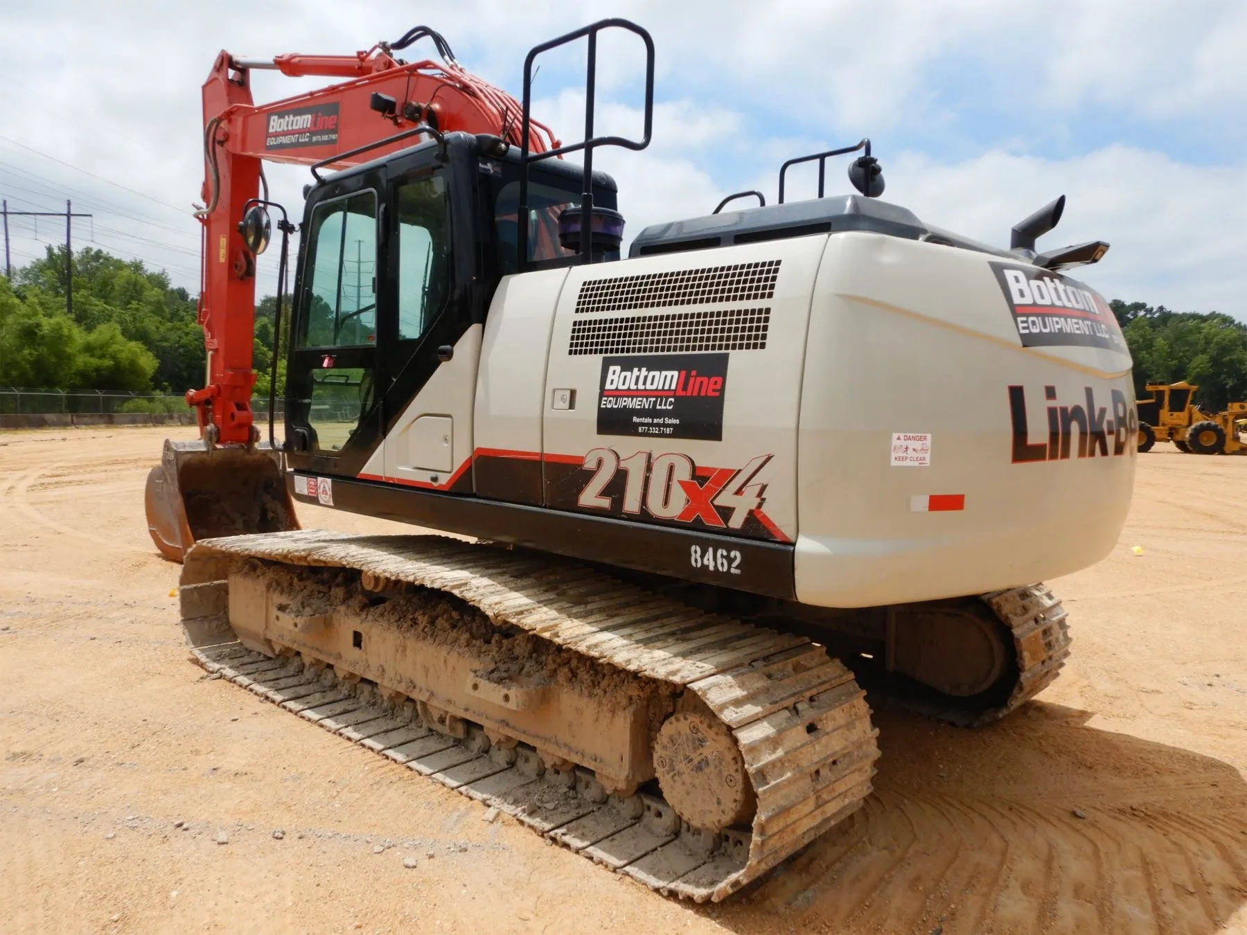 Link-Belt 210X4EX Hydraulic Excavator Jobsite Operation