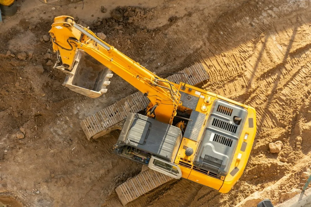 Link-Belt BELT130LX Hydraulic Excavator Jobsite Operation
