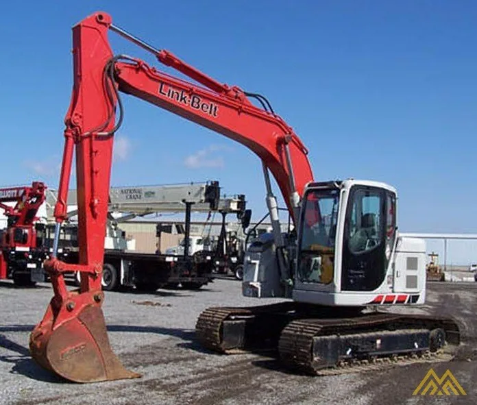 Link-Belt BELT135SPINACE Hydraulic Excavator Jobsite Operation