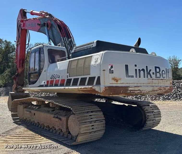 Link-Belt BELT460LX Hydraulic Excavator Jobsite Operation