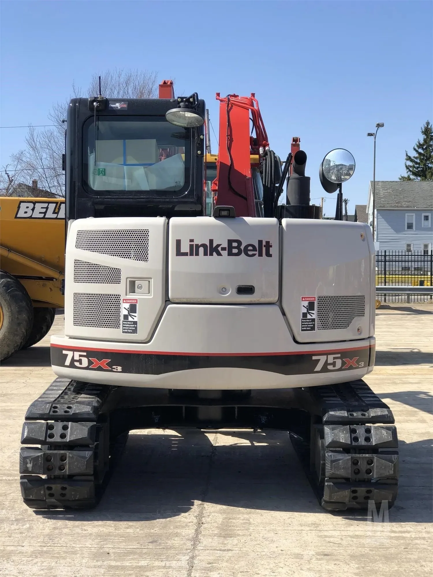 Link-Belt BELT75SPINACE Hydraulic Excavator Jobsite Operation