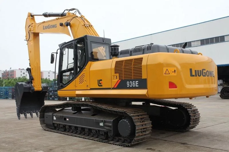 Liugong 220LC Hydraulic Excavator Jobsite Operation