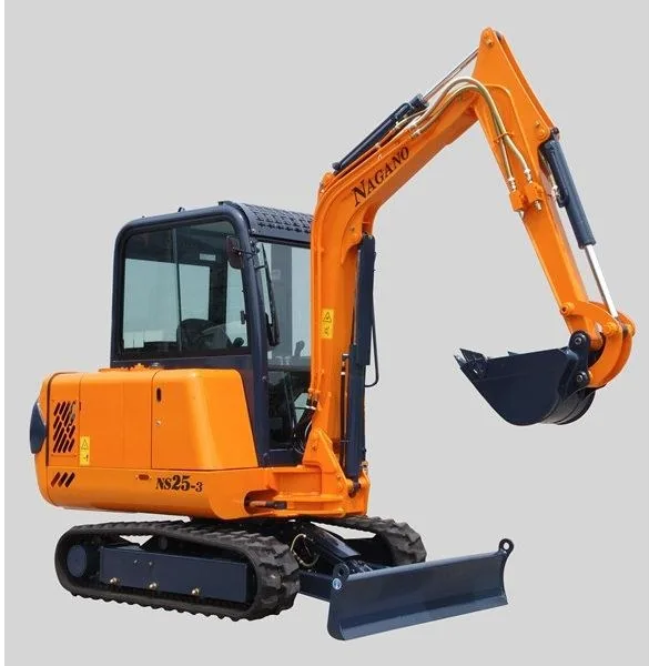 Nagano NS25 Hydraulic Excavator Jobsite Operation