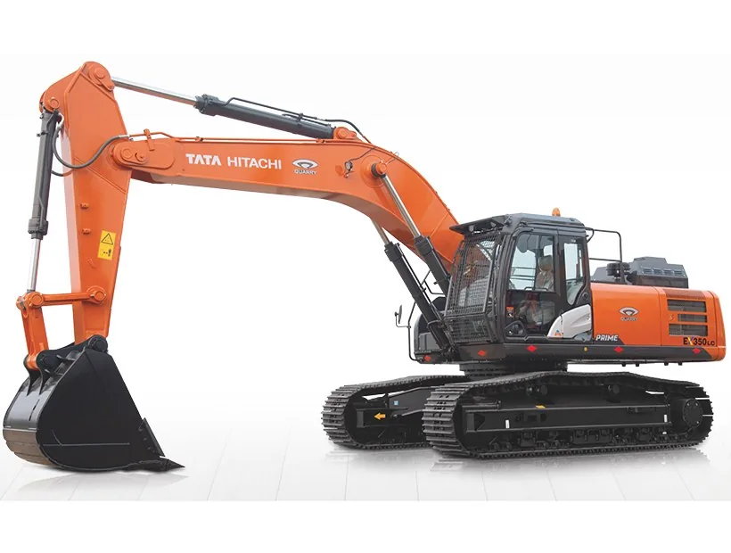 Tata Hitachi HITACHIEX350LCH Hydraulic Excavator Jobsite Operation