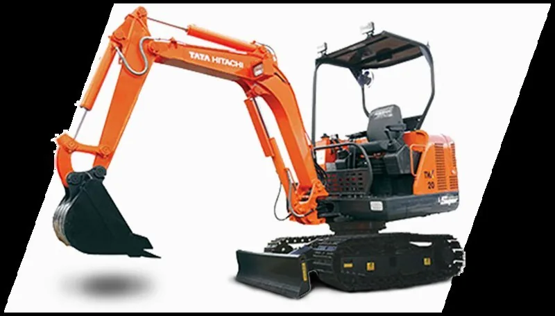 Tata Hitachi HITACHITMX20 Hydraulic Excavator Jobsite Operation