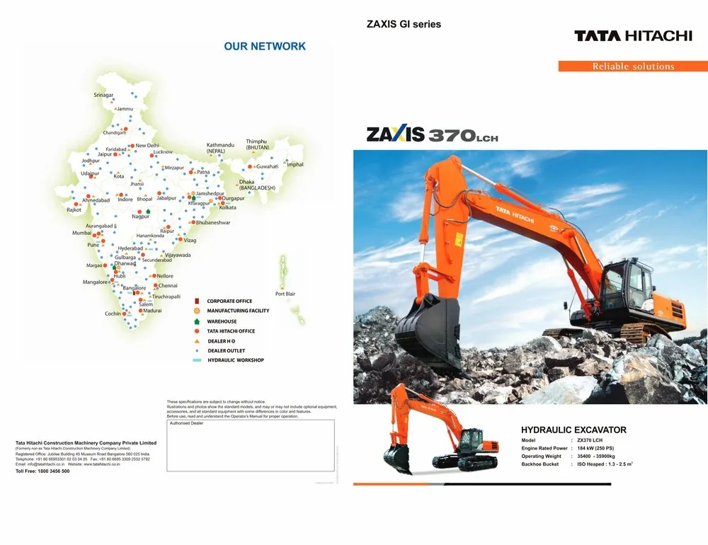Tata Hitachi HITACHIZAXIS370MTH