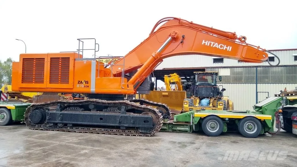 Tata Hitachi HITACHIZAXIS870LCH Hydraulic Excavator Jobsite Operation
