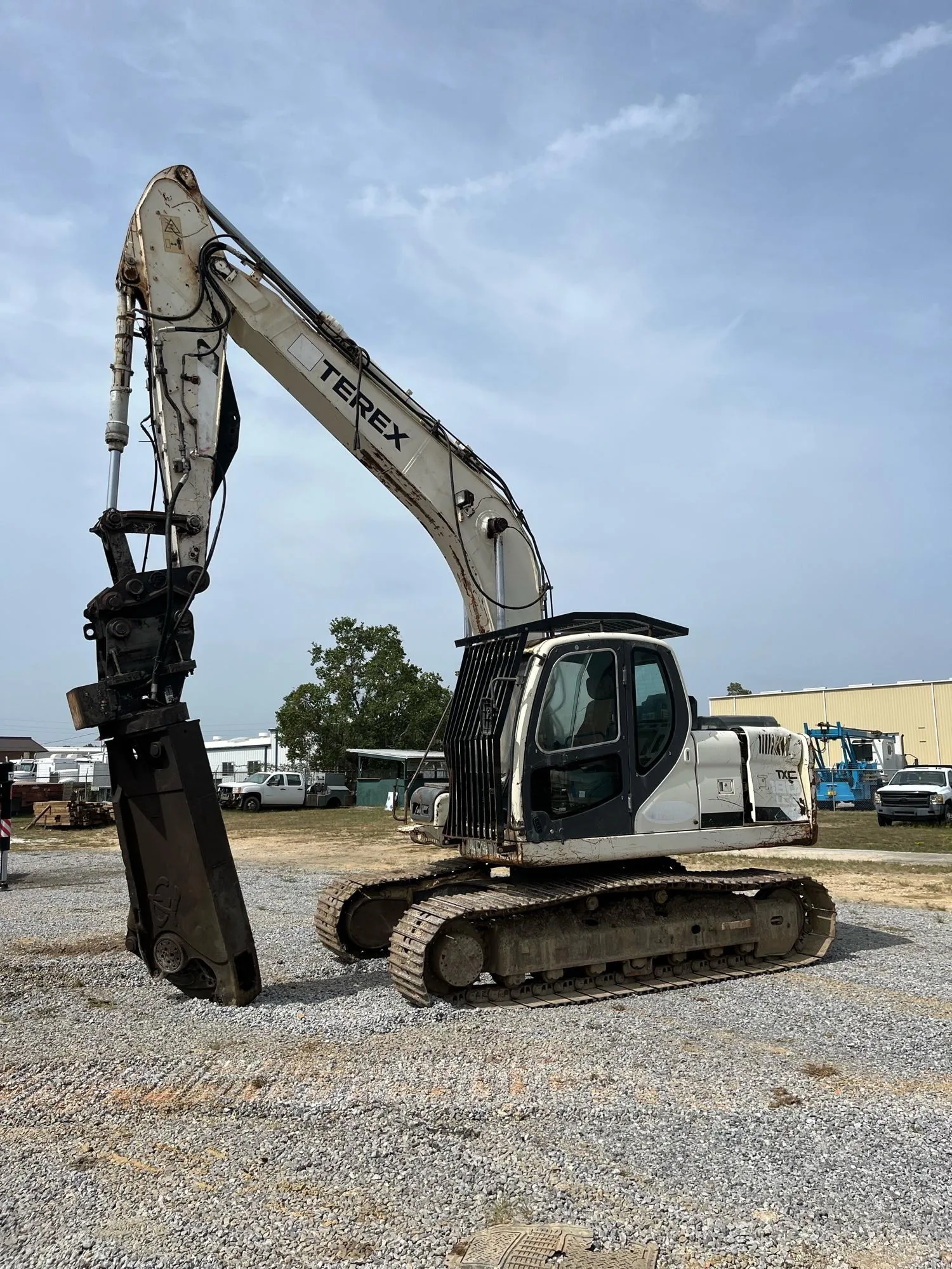 Terex TXC180LC2 Hydraulic Excavator Jobsite Operation