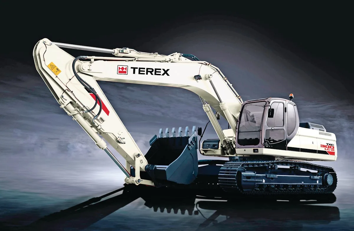 Terex TXC300LC2 Hydraulic Excavator Jobsite Operation