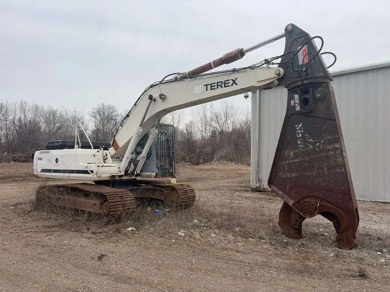 Terex TXC340LC1 Hydraulic Excavator Jobsite Operation