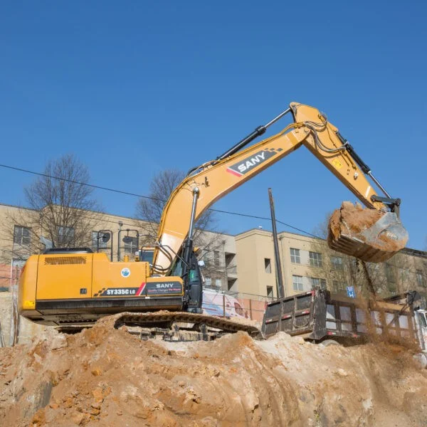 Sany SY335C angle 3