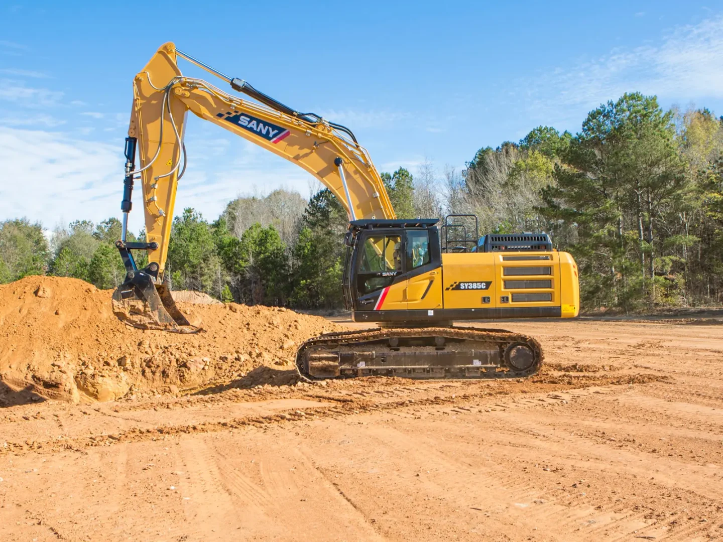 Sany SY385C angle 2
